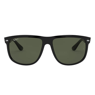Ray-Ban Sonnenbrille RB4147 601/58 Boyfriend Schwarz/Grün Unisex Polarisiert