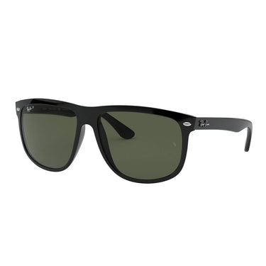 Ray-Ban Sunglasses RB4147 601/58 Boyfriend Black/Green Unisex Polarized 2