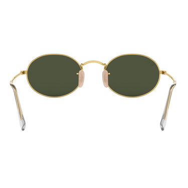 Ray-Ban Gafas de Sol RB3547 001/31 Oval Oro/Verde G-15 Unisex 3