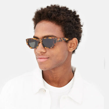 RetroSuperFuture Occhiali da Sole Amata Spotted Havana 0B0 Marrone/Grigio Scuro Unisex 4
