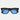 RetroSuperFuture Sonnenbrille America Azure MKK Schwarz/Blau Verlauf Unisex