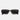 RetroSuperFuture Sonnenbrille Chopper Fiammato PGX Schwarz/Dunkelgrau Unisex
