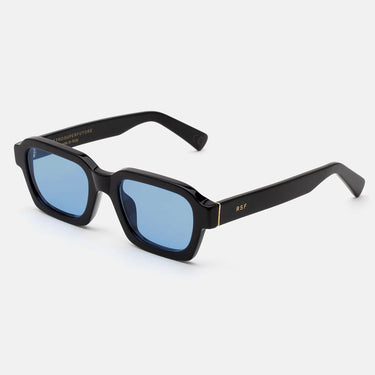 RetroSuperFuture Occhiali da Sole Caro Azure F0E Nero/Azzurro Unisex 1