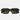 RetroSuperFuture Occhiali da Sole Caro Black Matte HIW Nero Opaco/Verde Unisex
