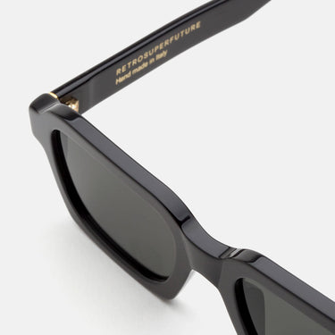 RetroSuperFuture Occhiali da Sole Caro Black NJS Nero/Nero Unisex 4