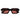 RetroSuperFuture Sonnenbrille Caro Fantome NXE Schwarz/Braun Bordeaux Unisex