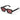 RetroSuperFuture Sonnenbrille Caro Fantome NXE Schwarz/Braun Bordeaux Unisex 2