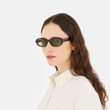 RetroSuperFuture Occhiali da Sole Esatto 3627 XS6 Marrone Verde Unisex 4