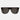 RetroSuperFuture Occhiali da Sole Flat Top Black FZQ Nero/Nero Unisex