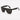 RetroSuperFuture Lunettes de Soleil Flat Top Black FZQ Noir/Noir Unisexe 2
