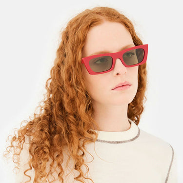 RetroSuperFuture Sonnenbrille Fred 2.0 Rossissimo E7D Rot/Grün Unisex 7