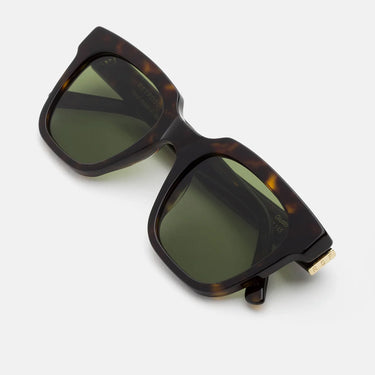 RetroSuperFuture Occhiali da Sole Giusto 3627 Green CG1 Marrone/Verde Unisex 3