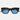 RetroSuperFuture Sonnenbrille Giusto Azure 3AK Schwarz/Blau Verlauf Unisex
