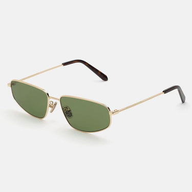RetroSuperFuture Occhiali da Sole Isedra Classic HOS Oro Verde Unisex 2