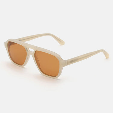 RetroSuperFuture Occhiali da Sole Maneval Cremoso T7H Beige/Marrone Unisex 2