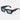 RetroSuperFuture Gafas de Sol Notte Azure ONS Negro/Azul Unisex 2