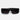 RetroSuperFuture Occhiali da Sole Notte Black 47X Nero/Nero Unisex