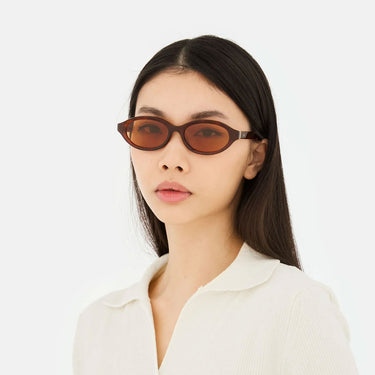 RetroSuperFuture Occhiali da Sole Parola Havana Diversa 8P9 Havana/Marrone Unisex 4