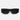 RetroSuperFuture Sonnenbrille Ra Black 6ES Schwarz/Schwarz Unisex