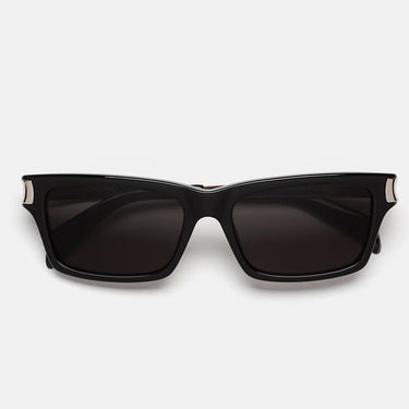 RetroSuperFuture Occhiali da Sole Raio Black & Silver ZAD Argento/Nero Unisex