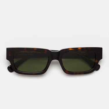 RetroSuperFuture Lunettes de Soleil Roma 3627 Vert LRV Havana/Vert Unisexe