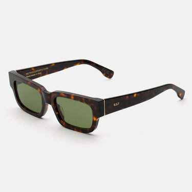 RetroSuperFuture Occhiali da Sole Roma 3627 Green LRV Havana/Verde Unisex 2
