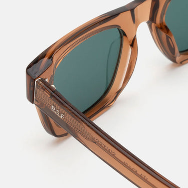 RetroSuperFuture Occhiali da Sole Sintesi Cola 1ZA Marrone Verde Scuro Unisex 3