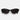 RetroSuperFuture Occhiali da Sole Solazu Black & Silver QYE Argento/Nero Unisex