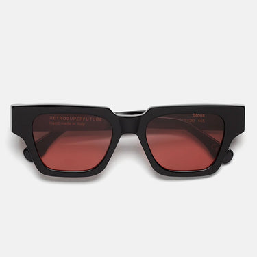 RetroSuperFuture Gafas de Sol Storia Fantome 1VF Negro/Marrón Burdeos Unisex