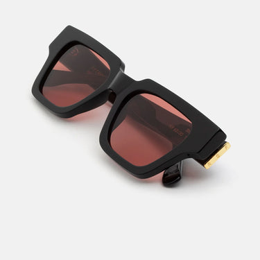 RetroSuperFuture Sonnenbrille Storia Fantome 1VF Schwarz/Braun Bordeaux Unisex 3