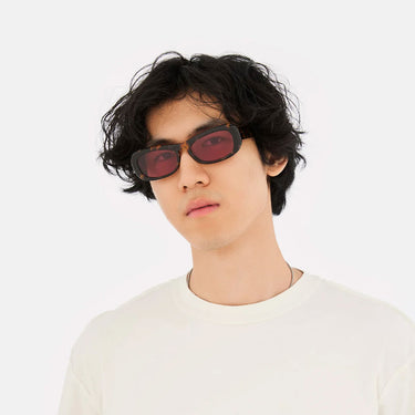 RetroSuperFuture Occhiali da Sole Sugo Burnt Havana FXO Marrone Rosso Unisex 4