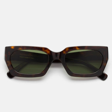 RetroSuperFuture Sunglasses Teddy 3627 9RZ Havana/Green Unisex