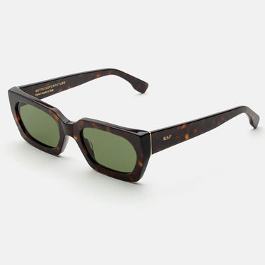RetroSuperFuture Sonnenbrille Teddy 3627 9RZ Havana/Grün Unisex 2