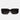 RetroSuperFuture Sonnenbrille Teddy Black H5N Schwarz/Schwarz Unisex 5