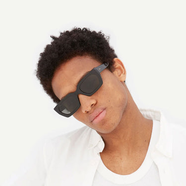 RetroSuperFuture Sonnenbrille Teddy Black H5N Schwarz/Schwarz Unisex 2