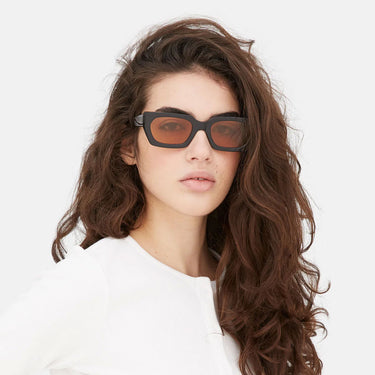 RetroSuperFuture Sonnenbrille Teddy Refined BTR Schwarz/Braun Verlauf Unisex 4
