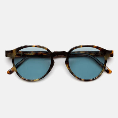 RetroSuperFuture Sunglasses The Warhol Cheetah TXR Havana/Blue Gradient Unisex