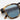 RetroSuperFuture Lunettes de Soleil Unico Cheetah V8F Havana/Blu Unisexe 3