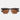 RetroSuperFuture Sonnenbrille Unico Stilo M40 Schwarz/Braun Unisex