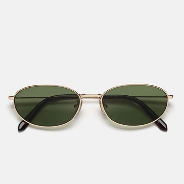 RetroSuperFuture Lunettes de Soleil Uovo Classico GI9 Or/Vert Unisexe