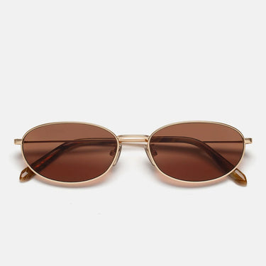 RetroSuperFuture Gafas de Sol Huevo Rayado V21 Oro/Rojo Unisex