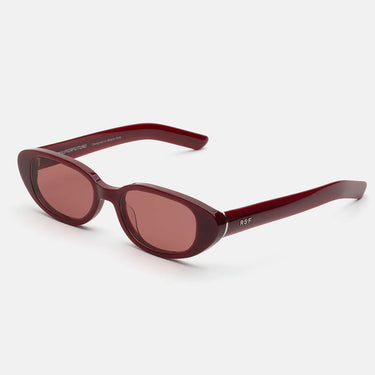 RetroSuperFuture Occhiali da Sole Vega Bordeaux AN3 Rosso Rosso Unisex 2