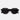 RetroSuperFuture Sonnenbrille Voce Black 2PG Schwarz/Schwarz Unisex
