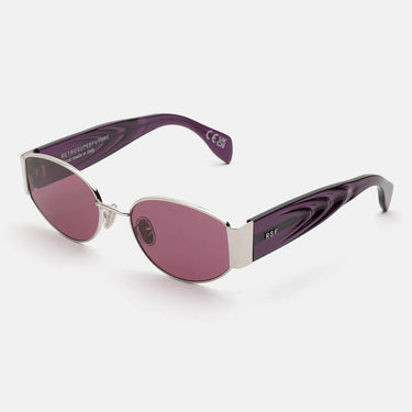 RetroSuperFuture Occhiali da Sole X MELANZANA SXX Viola/Viola Sfumato Unisex 2