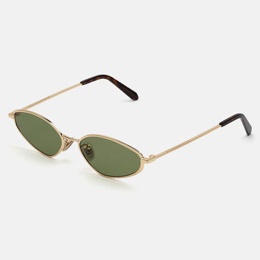 RetroSuperFuture Occhiali da Sole Zyra Classic VGI Oro Verde Unisex 2