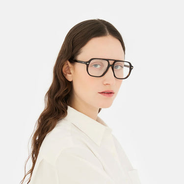 RetroSuperFuture Occhiali da Vista Numero 152 3627 3KO Marrone Trasparente Unisex 4