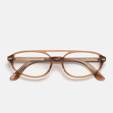 RetroSuperFuture Occhiali da Vista Numero 153 Cola 2P0 Marrone Chiaro Trasparente Unisex