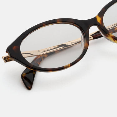 RetroSuperFuture Occhiali da Vista Numero 155 Havana & Oro SUZ Oro Marrone/Trasparente Unisex