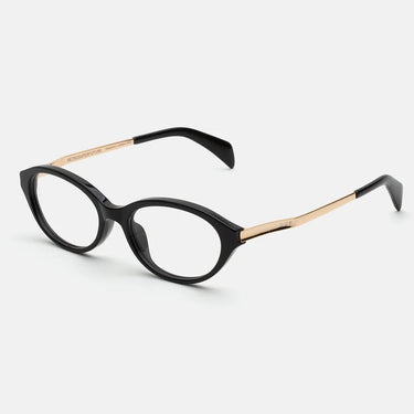 RetroSuperFuture Occhiali da Vista Numero 155 Nero & Oro 6YW Oro Nero/Trasparente Unisex