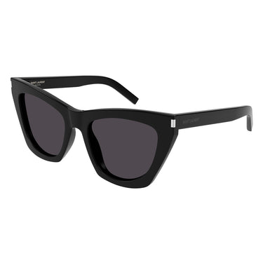 Saint Laurent Occhiali da Sole SL 214 KATE 001 New Wave Nero-Grigio Donna 1